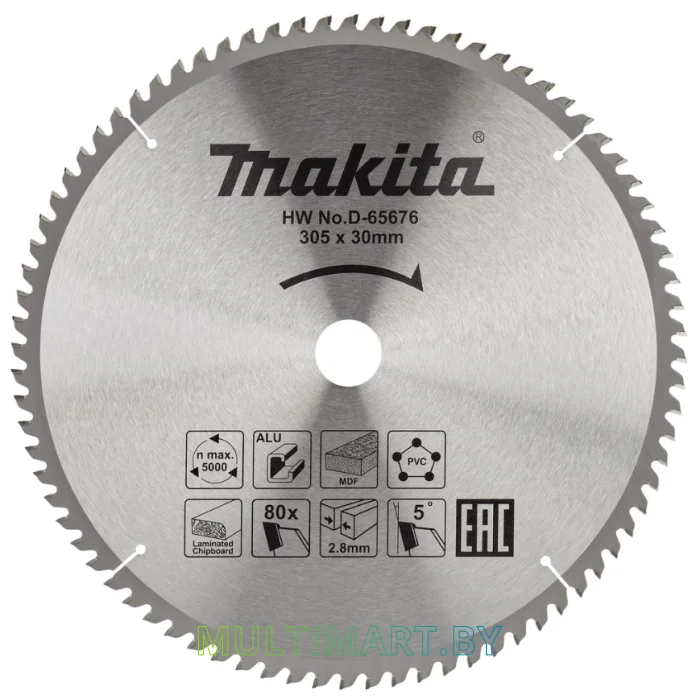 Пильный диск Makita D-65676
